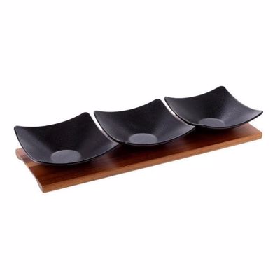 Cryspo Trio Ορντερβιέρα 3 Θέσεων Πορσελάνης 'ACACIA' 65000210